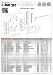 Albatroz moveis 185 Manual Del Usuario