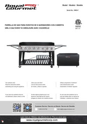 ROYAL GOURMET GB8000C Manual De Instrucciones