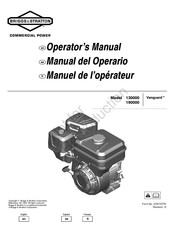 Briggs & Stratton 130000 Vanguard Manual Del Operario