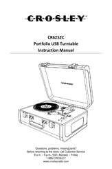 Crosley CR6252C Manual De Instrucciones