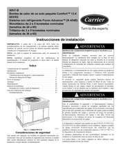 Carrier Comfort 50NT-B Instrucciones De Instalación