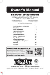 Tripp-Lite SmartPro 2U SMART750RMXL2U Manual Del Propietário