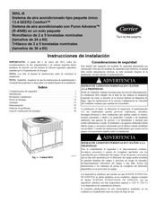 Carrier Comfort 50NL-B Instrucciones De Instalación