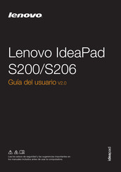 Lenovo IdeaPad S200 Guia Del Usuario