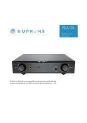 NuPrime PRA-9X Manual De Usuario