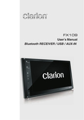 Clarion FX109 Manual De Usuario