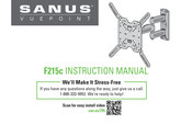 SANUS VuePoint F215c Manual De Instrucciones