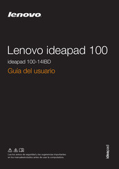 Lenovo ideapad 100 Guia Del Usuario