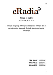 cRadia CRA 4010 Manual De Usuario