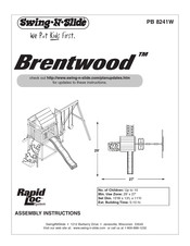 Swing-N-Slide Brentwood PB 8241W Manual De Instrucciones