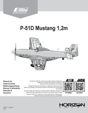 Horizon Hobby E-flite P-51D Mustang 1,2m Manual De Instrucciones