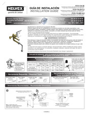 Helvex FCO-110-38 Guia De Instalacion