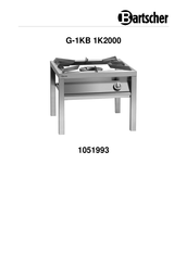 Bartscher 1051993 Manual De Instrucciones Original