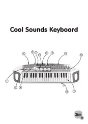 Winfun Cool Sounds Keyboard Manual Del Usuario