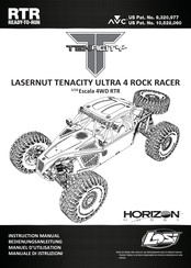 Horizon Hobby Losi LASERNUT TENACITY ULTRA 4 ROCK RACER 10.528.060 Manual De Instrucciones