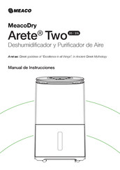 Meaco MeacoDry Arete Two 25L Manual De Instrucciones