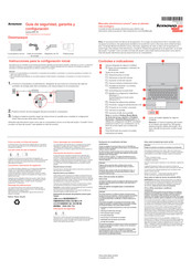 Lenovo E31-70 Guía De Seguridad, Garantía Y Configuración