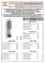 Cardin BLi Serie Manual De Instrucciones