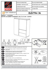 SCIAE ELECTRA 36 11SG3422 Instrucciones De Montaje