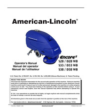 American-Lincoln S28 Manual Del Operador