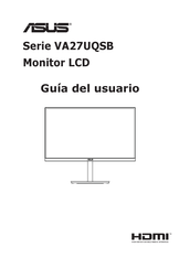 Asus VA27UQSB Serie Guia Del Usuario