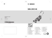 Bosch GRA 18V2-46 Manual Original