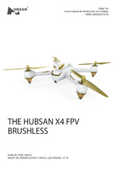 Hubsan H501S Manual De Introducción