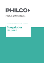 Philco PHCH163NM Manual De Usuario, Garantía Y Servicio Técnico Autorizado