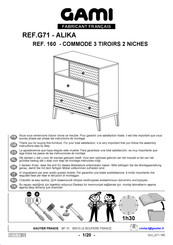 Gami ALIKA 160 Instrucciones De Montaje