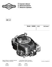 Briggs & Stratton DOV 700 Serie Manual Del Operario