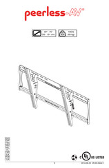 peerless-AV PT650 Instrucciones De Montaje E Instalación