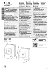 Eaton DA1-12-A6 Serie Instrucciones De Montaje