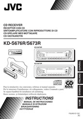 JVC KD-S676R Manual De Instrucciones