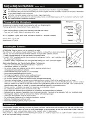 KIDdesigns KK-070 Manual De Instrucciones