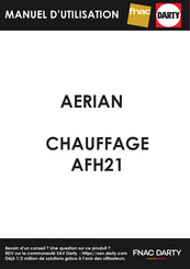 Aerian AFH21 Manual De Instrucciones