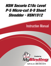 HSM HSM1912 Instrucciones De Servicio
