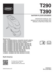 Tennant T390 9022007 Manual De Instrucciones