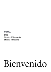 BenQ E910 Manual Del Usuario