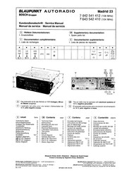 Bosch 7 643 542 410 Manual De Servicio