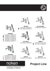 noken Project Line NK LOGIC 100165588 N120060006 Instrucciones De Instalación