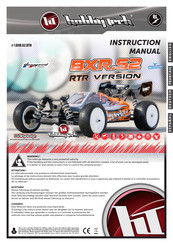 Hobbytech Bittydesign BXR.S2 RTR VERSION 1.BXR.S2.RTR Manual De Instrucciones