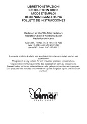 Bimar HO431 Folleto De Instrucciones