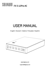 SHANQIU FX 5-12Pro-AC Manual De Instrucciones