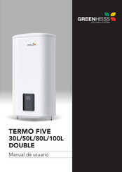 Greenheiss Termo FIVE 30L DOUBLE Manual De Usuario