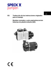 Speck pumpen Badu 21-80/34 Traducción De Las Instrucciones Originales