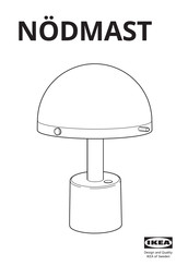 IKEA NODMAST Manual Del Usuario