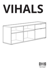 IKEA VIHALS Instrucciones De Montaje