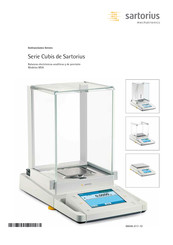 Sartorius MSA Serie Instrucciones Breves