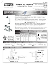 Helvex 310-19-0.5 Guia De Instalacion