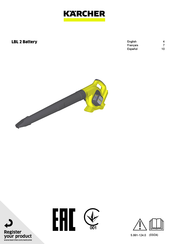 Kärcher LBL 2 Battery Manual Del Usuario